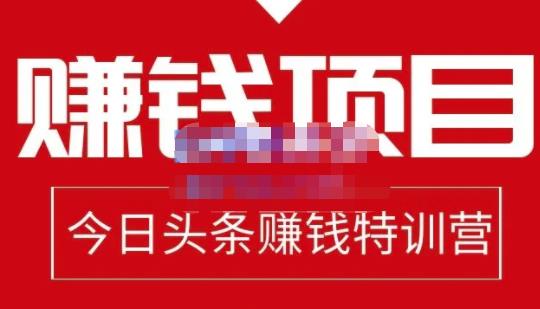 今日头条项目玩法，头条中视频项目，单号收益在50—500可批量-财富课程