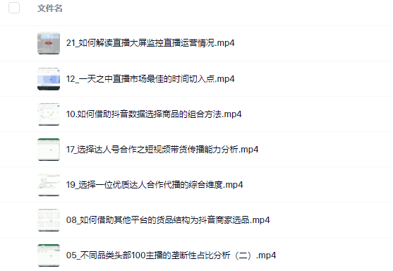 宁静数据2022抖音数据化运营系列课，最新的抖音直播间起爆算法-财富课程