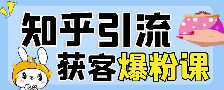 2022船长知乎引流+无脑爆粉技术：每一篇都是爆款，不吹牛，引流效果杠杠的-财富课程