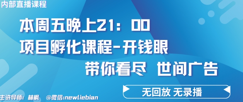 4.26日内部结构回看课程内容《项目孵化-开钱眼》挣钱的底层思维【揭密】-财富课程