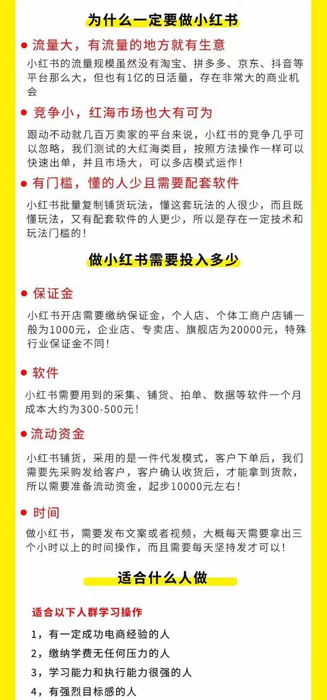 图片[1]-（10940期）小红书-笔记带货课【6月更新】流量 电商新机会 315节正课+64节隐藏课