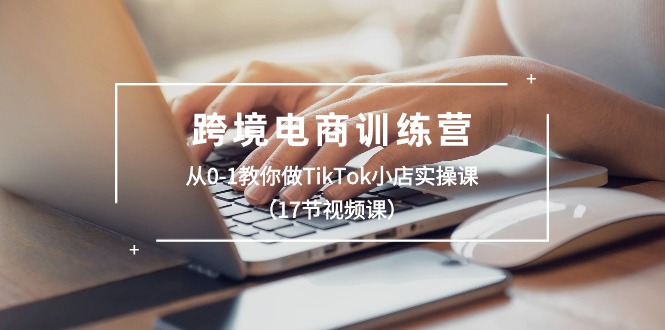 跨境电商训练营：从0-1教你做TikTok小店实操课-财富课程