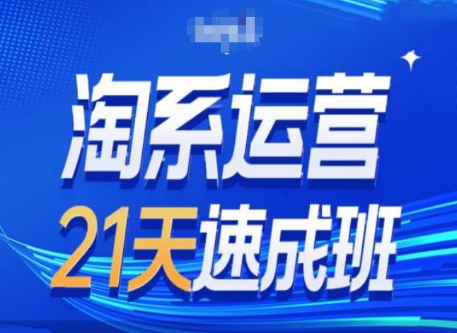 淘宝经营24天短期培训班第28期全新万相台无边带流量-财富课程