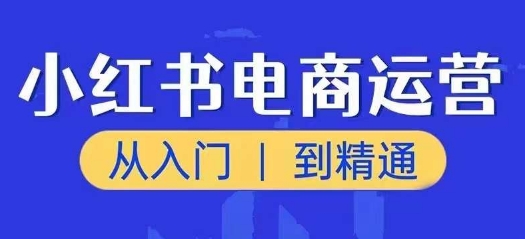 小红书电商运营课，实用教程，陪你把握住又一个挣钱出风口-财富课程