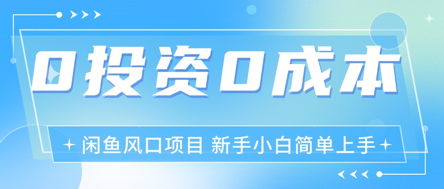 最新风口项目闲鱼空调3.0玩法，月入过万，真正的0成本0投资项目-财富课程