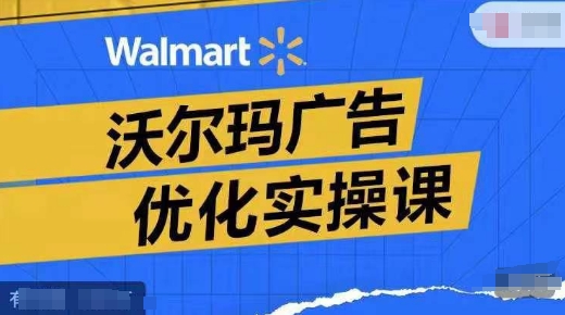 沃尔玛超市广告销售实操课，广告宣传汇报实际操作解读，广告宣传怎样提高转化ROAS等-财富课程