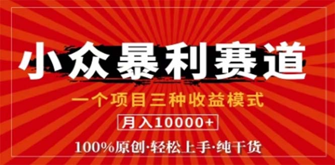 视频号最新爆火赛道，三种可收益模式，0粉新号条条原创条条热门 日入1000+-财富课程