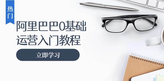 阿里巴巴运营零基础入门实例教程：包含开实体店、经营、营销推广，快速成为电子商务大神-财富课程