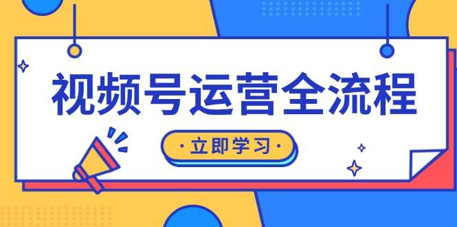 视频号运营全过程：养号方式、直播流程、公域建设和自然流与付钱流经营-财富课程